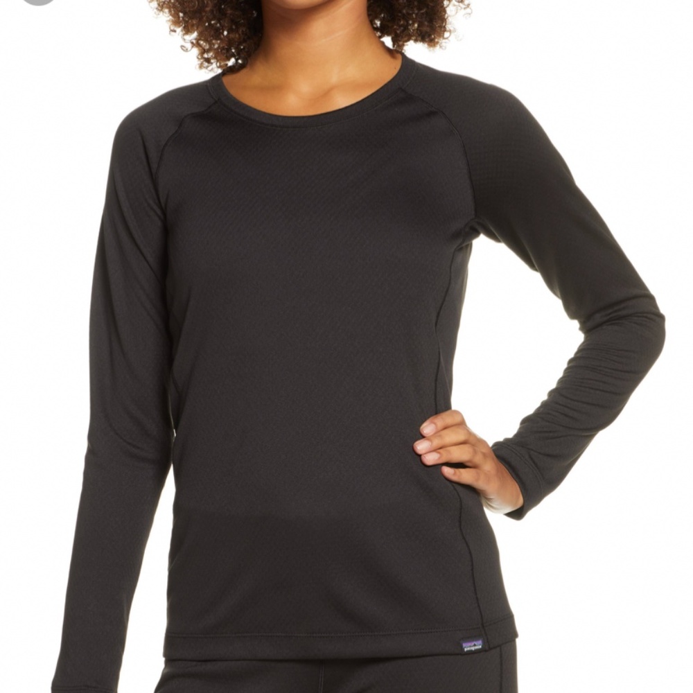 Patagonia black capilene midweight shirt